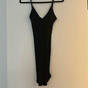 Stretchy ribbed bodycon Urban Outfitters mini dress